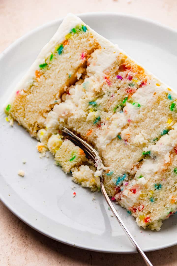 8-Inch Vanilla Birthday Cake - Treats By Talija